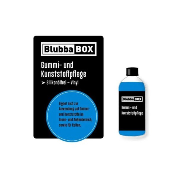 BlubbaBOX Vinyl Reifen- und Kunststoffpflege 500ml