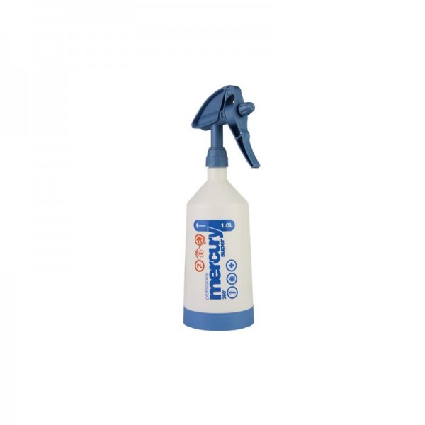 Mercury Super PRO+ 360 Grad VITON blau Sprühflasche 1,0 Liter