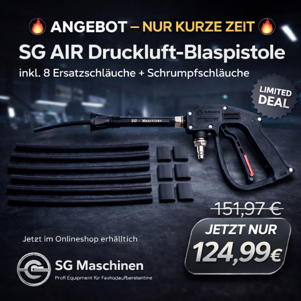 SG-Air inkl. 8 Ersatzschläuche