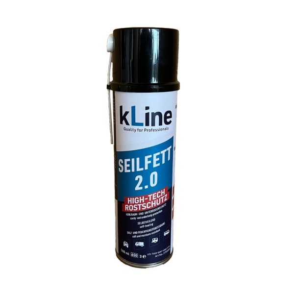kLine Seilfett 2.0 HR- & UBS 500 ml Spray Braun